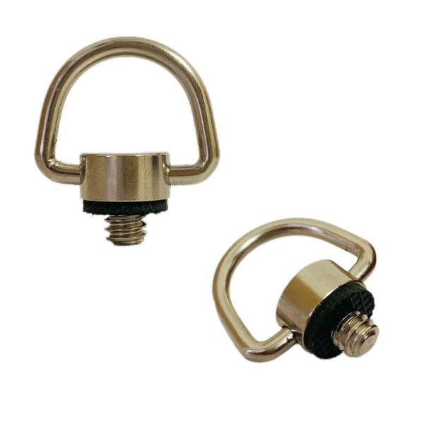 Wvkzuc 2-Pack Stainless Steel Camera Mounting Screws with Rubber Washers Stainless Steel Ring