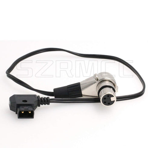 SZRMCC D-tap to XLR 4 Pin Female Power Cable for DSLR Camcorder LED