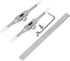 Lens Spanner Wrench, Stainless Steel Dual Tip Camera Lens Repair Maintenance Tool Set for 10-130mm Lens Disassembly