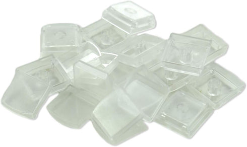X-keys Keycap Cherry MX Compatible (Single, Transparent, 10 Pack)