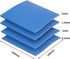 4 Pack Thermal Pad,100x100mm 0.5mm 1mm 1.5mm 2mm Highly Efficient Thermal Conductivity 6.0 W/mK,Heat Resistant Silicone Thermal Pads for Laptop Heatsink CPU GPU SSD IC LED Cooler