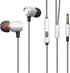 Hi-Fi Sound Wired Earphones for Galaxy A12 A32 A42 A51 A52 A71 5G, Handsfree Mic Headset Metal Earbuds M9B