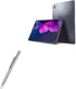 BoxWave FineTouch Capacitive Stylus Pen for Lenovo Tab P11 Plus - Super Precise Stylus in Metallic Silver
