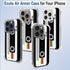 Retro Cassette Tape Phone Case for 15 Pro Max 6.7in, Slim Drop Protection Cover with Stand - Color Cassette Tape