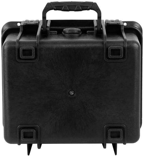 Monoprice Weatherproof/Shockproof Hard Case, 10" x 9" x 7", 6.6 Liter, Black, IP67 Dust and Water Protection Up to 1