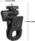 hejhncii 1/4 Screen Mount Clamp Clip with General Screw Monitors Camera Mount for Monitors Camera Fill Light Holder
