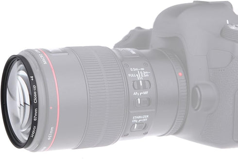 Andoer 67mm CPL+Close-Up+4 +Star 8-Point Filter Kit for Nikon, Canon, Pentax DSLR Cameras with Bag
