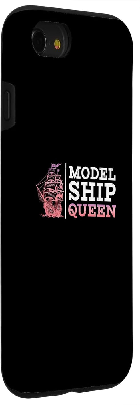 iPhone SE (2020) / 7 / 8 Funny Model Ship Queen for Ship Model Building Ship Modelers Case