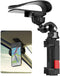 SOH Car Sun Visor Mount, Adjustable Long Arm Phone Holder for iPhone 15 Pro Max/14/13 Pro/Max/Mini/Samsung