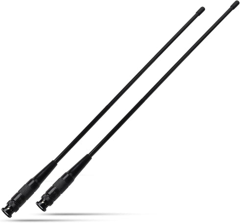 HYS UHF BNC GMRS Handheld Scanner Antenna, 462-467Mhz HT Antenna for 460-470Mhz ICOM