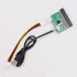 KOOBOOK 1Pcs 1.44MB 3.5" Floppy Drive Connector 34 PIN to USB Cable Adapter PCB Board with Power Cable