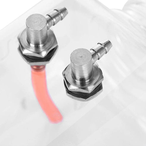 Lsaardth Airplane(300ml 15-26CC RC Fuel Tank -Remote Control Model Accessory Parts Transparent Plastic Fuel Tank for RC