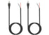 RCA to Bare Wire Speaker Cable | 10 FT Subwoofer HDTV Cable Male Plug Connector for Speakers Amplifier - 2 Pack