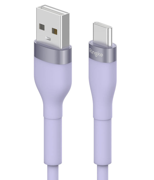 Ringke Fast Charging Pastel Cable USB A to USB C (1.2M / 3.94 FT) for Data Transfer Type A to Type C Cord Compatible