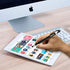 Cellet Black Touch Screen Stylus Pen and Ink Pen Combo Compatible to iPhones, iPads, iPad Air, iPad min, iPad Pro, Samsung Galaxy Tablet and All Smartphones (3 Pack)