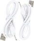DC 2.0mm Jack Charger Port 100CM USB Charge Replacement Power Cable for Beats Solo HD505 Headphones