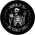 Skeleton Mentally ILL But Totally Chill Halloween Design - PopSockets Adhesive PopGrip