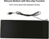 Foldable Silicone Wired Silent Keyboard, 85-Key Portable Waterproof USB Rollup Keyboard for Travel
