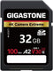 Gigastone 32GB SD Card, 4K Camera Extreme A2 V30 SDHC Memory Card for Canon, Nikon, Sony Cameras