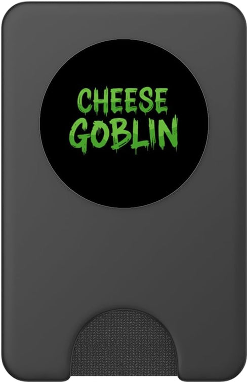Official Goblin Halloween Costumes Cheese Goblin Funny Food Connoisseur of Fine Cheese Making PopSockets PopWallet