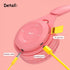 Kids Bluetooth Headphones, Over-Ear Wireless Bluetooth 5.0 Headset | Comfortable Earpads, HiFi Music Player (Pink)