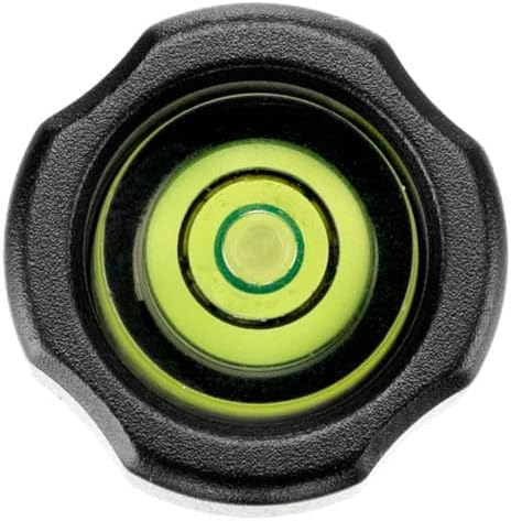 Wooden Camera Bubble Level for Leveling Equipment, with Anti-Twist Locating Pin, and 3/8"-16 Mounting Screw for Attaching to Camera, Cage, Tripod or Rig (Round) by Wooden Camera