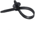 30 Pcs Car Wire Tie Straps, Nylon Push Mount Clips Cable Tie Fixed Clamps Fastening Zip Strap Self-Locking Plastic