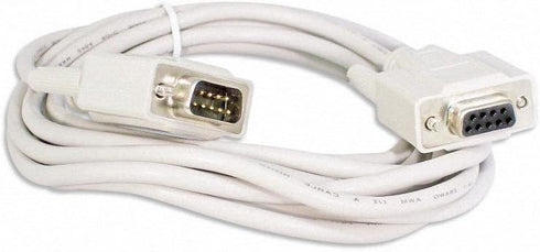 YCS basics 10 Foot DB9 9 Pin Serial / RS232 Male/Female Extension Cable