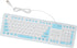 GOWENIC Foldable Silicone Keyboard, 106 Keys Roll Up USB Wired Waterproof Silent Soft Keyboard for PC Laptop Notebook