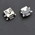 Mini USB Type B Female Port, 5-Pin 180 Degree SMD SMT PCB Jack Socket, 25 Pcs