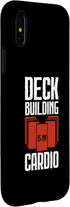 iPhone X/XS Deck Building Is My Cardio Card Player Collectible Game Case