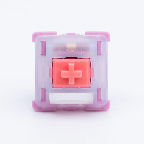 GATERON Weightlessness Keyboard Switches, Tactile RGB LED 5 pin Factory Pre-lubed 50gf Key Switches for MX Mechanical