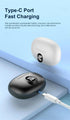 DCBCODGAL 30H IPX7 5.3 Wireless Earbuds, Bluetooth Headphones Playtime Ear Buds with LED Power Display, Waterproof