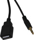 USB Aux Interface Adapter Charge Cable for Honda Accord, CRV, Pilot, Odyssey, Civic, and More