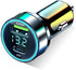 60W USB C Car Charger Adapter with Voltage Detection, PD30W+QC3.0 Fast Charge for iPhone/Android/Samsung/iPad Pro