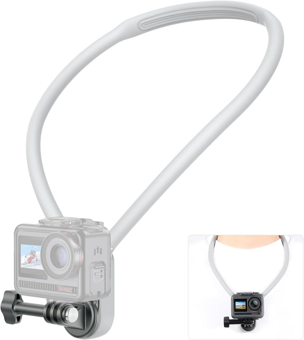 AKASO Magnetic Neck Mount Holder, Vlog Action Camera Accessories Compatible with GoPro Hero12/11/10/9/Max EK7000/Brave