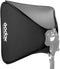 Godox 24"x24"/60cmx60cm Portable Collapsible Softbox Kit for Camera Photography Studio Flash, Fit Bowens Elinchrom Mount