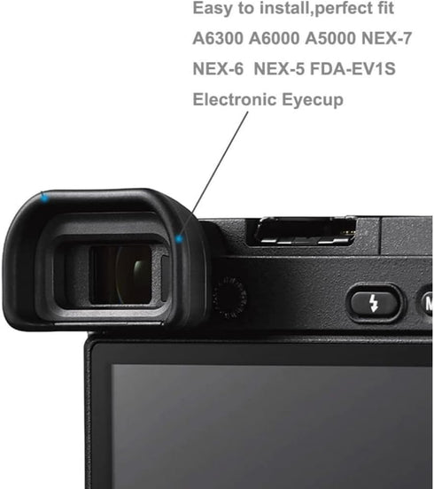MOSTOS ; Brings Superior EP10 NEX-6 NEX-7 A6300 ILCE-6300 A6000 ILCE-6000 A6100 A7000 || Eyepiece Eyecup || Camera