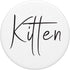 PopSockets PopGrip: BDSM Popsocket Kitten Petplay Casual Discreet Gift Swappable Grip for Phones & Tablets
