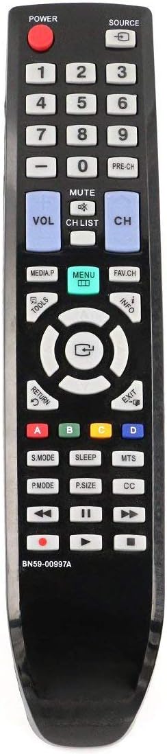 ALLIMITY BN59-00997A Remote Control, Fit for Samsung TV Models B2230HD, B2330HD, B2430HD, and More
