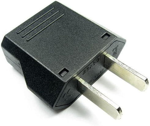 US Plug Adapter, EU AU CN to US America Travel Plug Adapter, AC Outlet Power Converter (2 Pack)