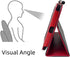 Premium Slim Synthetic Leather Flip Stand Case for Google Nexus 7 2013 FHD 2nd Gen Tablet, Magnetic Closure (Red)