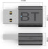 VONVOFF 2-in-1 5.4 3.5mm USB Bluetooth Car Kit,Mini Bluetooth Receiver Adapter for Car Music/Stereo
