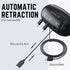 Headrest Car Fast Charger - Retractable Multi Port for USB-C, Android, Apple, 3 in 1 Headrest 3 Feet Cable Charger for