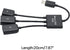 ljhnba 3in1 2 3 USB to OTG Port HUB Cable Splitter Micro-USB Type-C Adapter Converter for Tablet Computer Keyboard