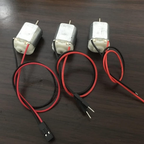 AMHUKIP 130 6V Pack 5 Mini Electric Motors for Toy Boat and Car Kits - DC Motor of with Wires