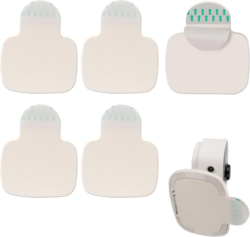 Yanfini 5-Pack No-Drill Adhesive Mounts for Tapo C100/C110 Cameras Strong Hold, Easy Removal,