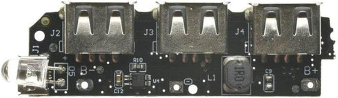 Generic 5V 1A 1.5A 2.1A 3 18650 USB Power Bank Charger Circuit Board Step Up Boost Module Li-ion Case Shell DIY Kit