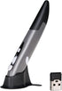 lychee Wireless Optical Pocket Pen Mouse, 2.4GHZ USB, Adjustable 800/1200/1600 DPI Mini Air Mouse for PC Laptop Mac