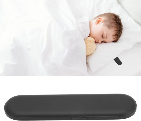 Cuifati Mini Bone Conduction Pillow Speaker, Ultra Thin Bluetooth Pillow Speaker with Stereo Bass and Timer Function